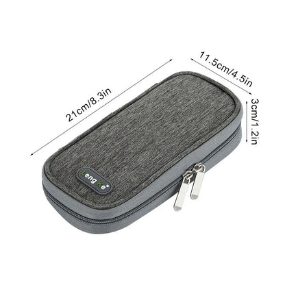 Oxford Cloth Insulin Cooling Bag - Portable Cold Storage Medicine Cooler for Diabetes, Travel-Friendly Drug Freezer