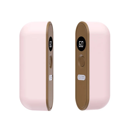 Magnetic Split Hand Warmers – Dual Electric Pocket Heaters with LCD Temperature Display and Independent Heating Controls
