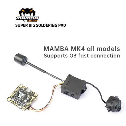 Diatone MAMBA F722 APP MK4 Flight Controller Stack — F7 4-in-1 BLHeli32 45A/55A/65A ESC 6S DShot1200 for FPV Drone