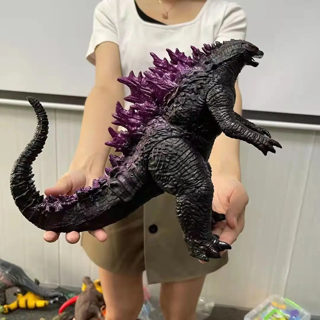 24cm Godzilla King of Monsters Action Figure – Mechanical Red Lotus Planet Collectible Toy, Birthday Gift for Kids