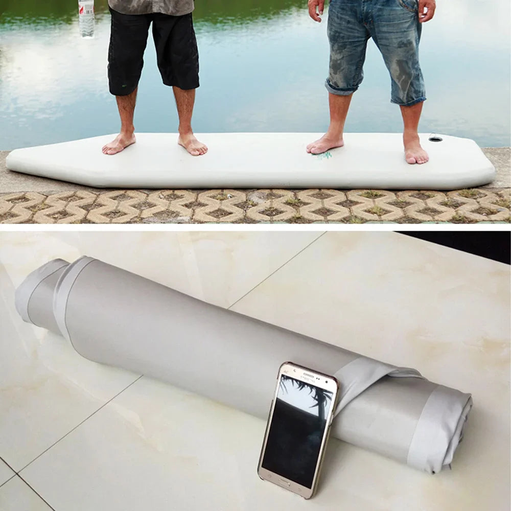 Professional Inflatable Boat Raft Dinghy for Adults – Tear-Resistant Foldable Kayak Canoe Fishing & Drifting Boat