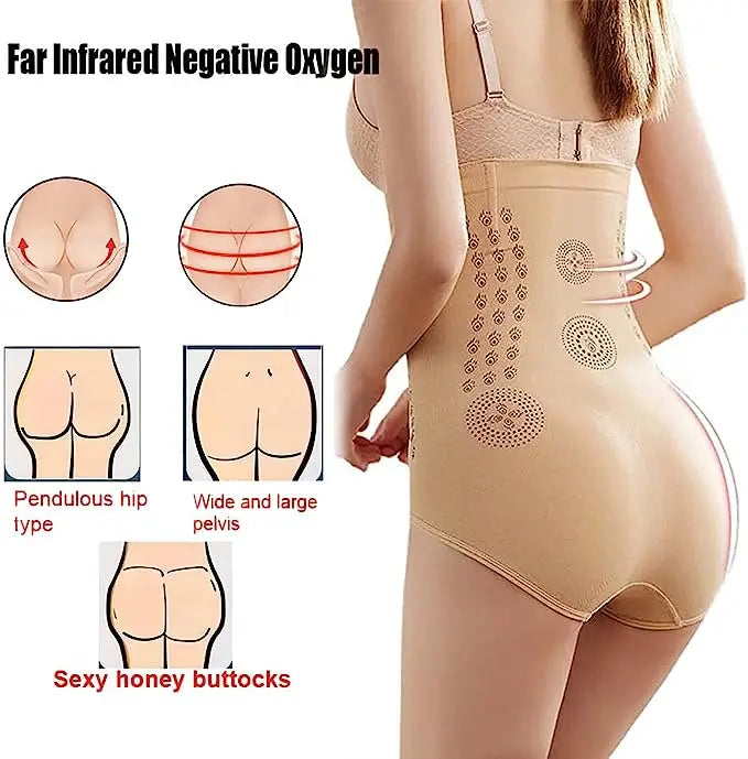 Women’s Fiber Restoration Shapewear — Tummy Control, Thigh Slimming Waist Trainer & Bodyshaper Panties