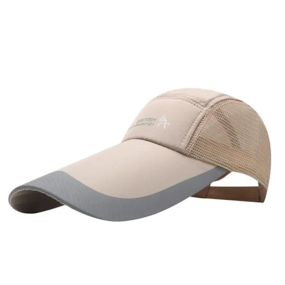 Hip Hop Printed Baseball Cap - Adjustable Retro Sun Protection Fishing Hat