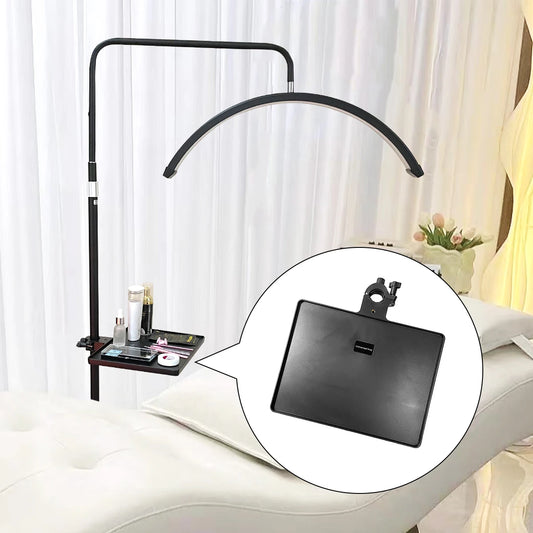 ABS Eyelash Tray Holder - Lash Extension Organizer Accessory Compatible with Moon Light & Ring Light for Beauty Tools