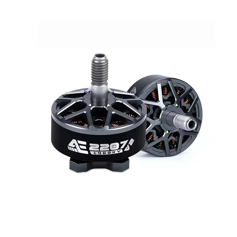AxisFlying AE2207 V2 Brushless Motor — 1860KV/1960KV 4-6S LiPo, 5mm Shaft for 5-Inch Propeller Flower Fly Racing Drone
