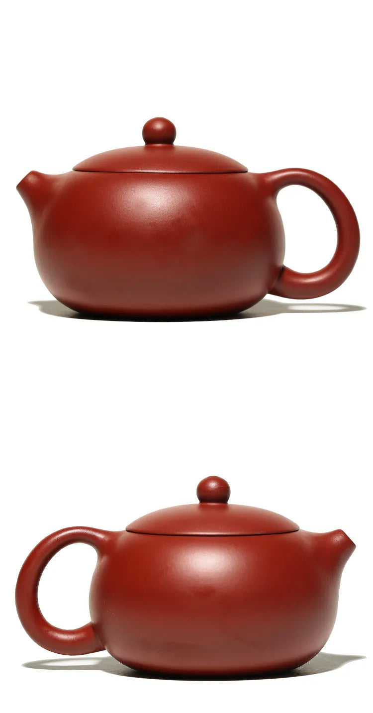 Yixing Handmade Purple Clay Teapot – Xishi Pot with Tea Filter, Customized Teaware Set, Puer Drinkware Gift