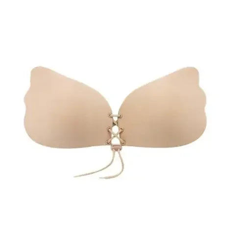 Large Size Reusable Nipple Cover Stickers – Silicone Push-Up Bra Pads for A-D Cup Strapless Lingerie & Wedding Wear
