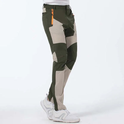 Men’s Elastic Hiking Pants – Quick-Dry, Windproof, Waterproof, Breathable Outdoor Trekking & Climbing Pants