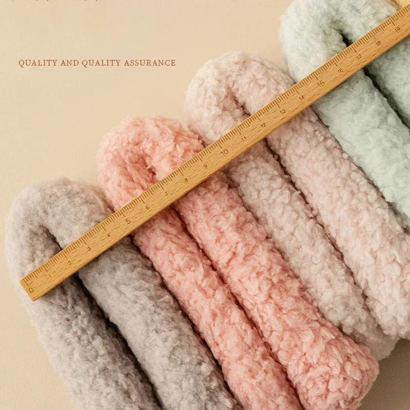 3 Pairs Unisex Plush Slipper Socks — Thick Winter Coral Fleece Cozy Mid-Calf Socks for Couples