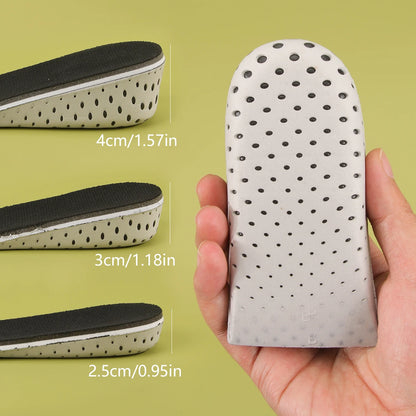 Heightening Insoles Shoe Lift — 1 Pair Taller Pad for Height Increase
