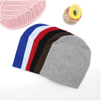 Baby Hip Hop Cap & Scarf Set - Cotton Toddler Hat for Boys & Girls 6M-3Y