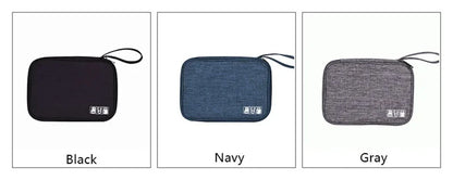 Waterproof Travel Cable Organizer Bag – Portable Digital Storage Pouch for Electronic Accessories