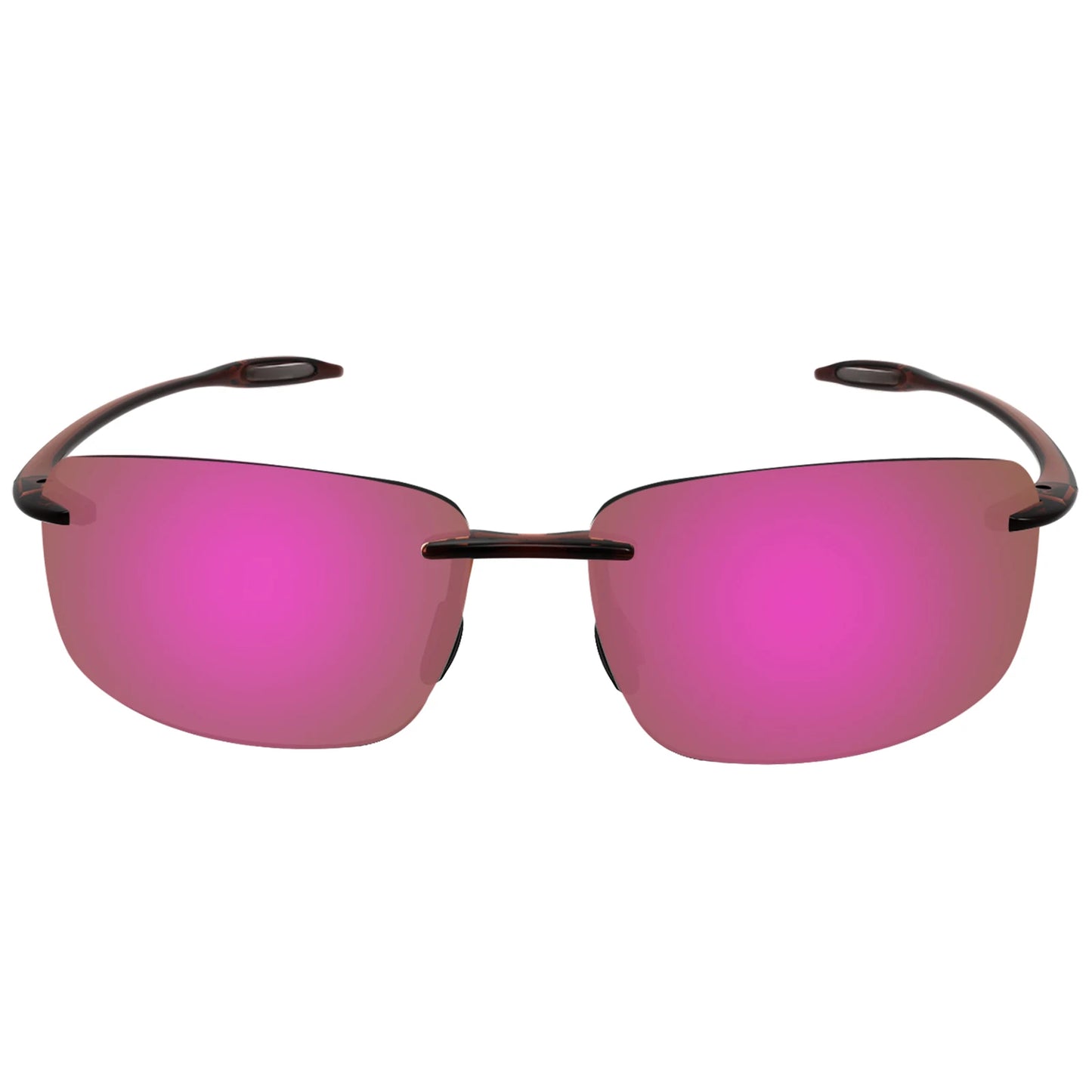 MAXJULI Polarized Sunglasses for Men & Women - Designer Fashion, Rimless Sports & Driving Eyewear (MJ8009)