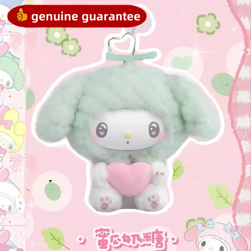 Genuine My Melody 50th Anniversary Vinyl Blind Box – Creamy Candy Series Kawaii Bag Pendant Mystery Gift