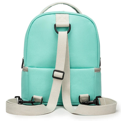 Insulated Double-Layer Mommy Bag — Large Capacity Travel & Picnic Baby Food Handbag