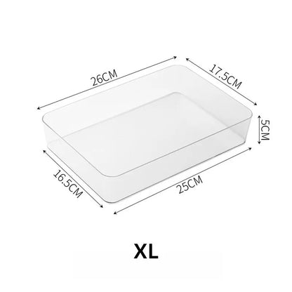 Cosmetic & Stationery Storage Box – Makeup, Office Supplies, Desk & Drawer Organizer for Home