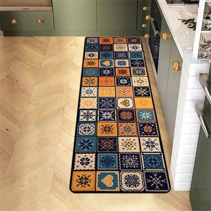 Non-Slip Kitchen & Living Room Floor Rug – Long Area Mat for Entrance, Home Decor