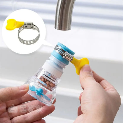 Kitchen Anti-Splash Faucet – Rotatable Extendable Universal Water Filter Tap for Home Sink & Wash Basin