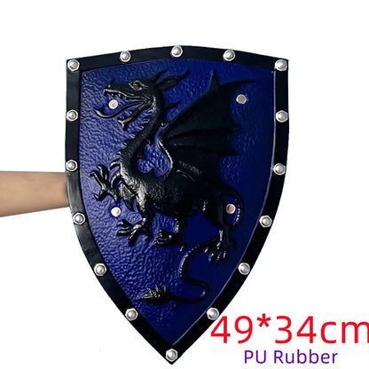 1:1 Breath of the Wild Link Shield – PU Rubber Cosplay Weapon Toy & Halloween Prop