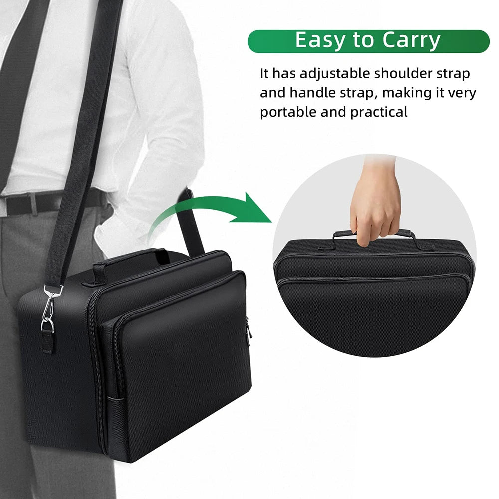 New XSX Carrying Case for Xbox Series X – Portable Shoulder Bag for Console, Gamepad & Accessories
