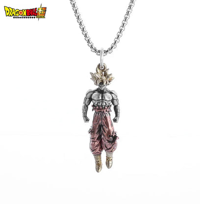 Dragon Ball Z Super Saiyan Son Goku Alloy Hip Hop Pendant – Anime Cartoon Jewelry