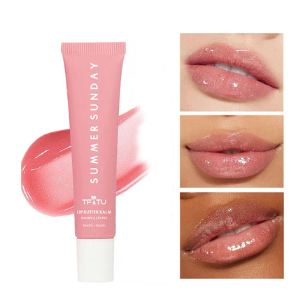 Summer Lip Moisturizing Balm - 15ml Nourishing Lip Care for Smooth Lip Lines and Daily Makeup Hydration