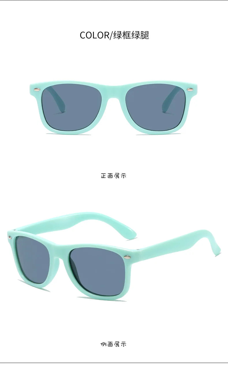 Children’s Colorful Sunglasses – UV Resistant Summer Shades for Boys & Girls