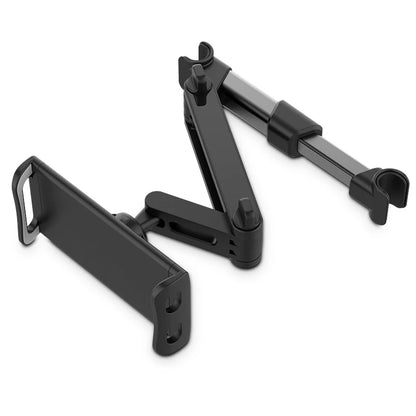 Universal Car Back Seat Headrest Mount Holder: 360 Rotation for iPad Air 4-11 Inch & Mini Tablet PC - Auto Phone Stand