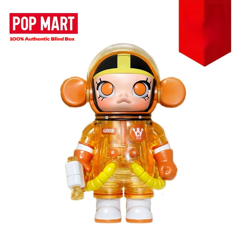 Popmart Mega Space Molly 100% Anniversary Series — 4th Gen Blind Box Collectible Action Figure Toy, Mystery Gift Model