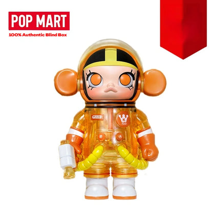 Popmart Mega Space Molly 100% Anniversary Series — 4th Gen Blind Box Collectible Action Figure Toy, Mystery Gift Model