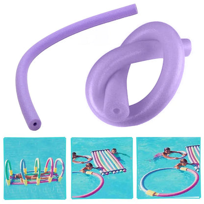 Swimming Pool Noodle Stick — Colorful Foam Buoyancy Aid for Kids & Adults, Swimming Float Accessory