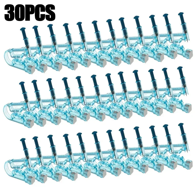 100PCS Disposable Ear Piercing Gun Kit with Sterile Nose & Ear Studs, Safe Body Jewelry Tool