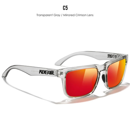 KDEAM Large Size Polarized Men’s Sunglasses – Photochromic Night Vision Oversized Fashion Shades for Men & Women, 154mm Width