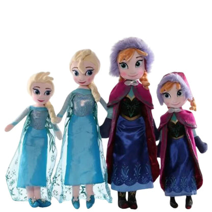 Disney Frozen Elsa, Anna & Friends Plush Toys – Olaf, Sven, Bruni Soft Dolls for Kids Christmas Gifts