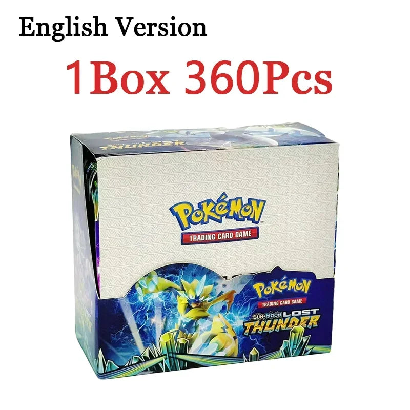 360PCS Pokémon Trading Card Game Booster Set – Prismatic Evolutions Scarlet & Violet English Battle Cards Collection Gift Pack