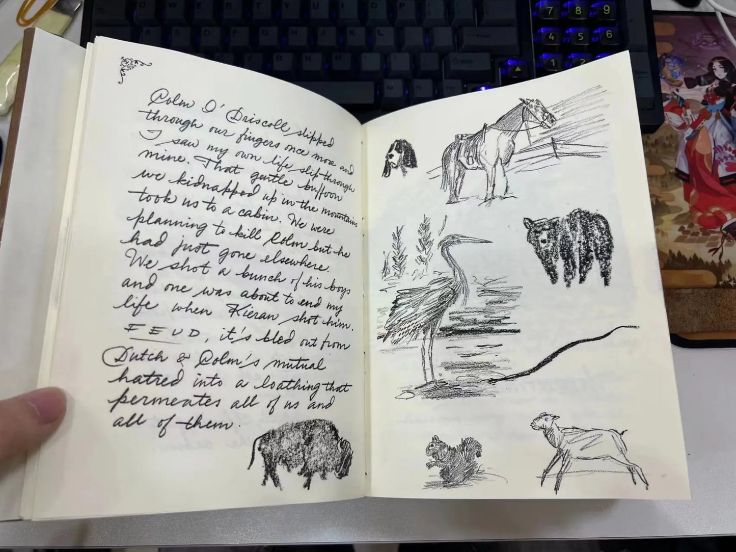 Arthur Morgan Journal Replica – RDR2 Red Dead Redemption Cosplay Video Game Prop