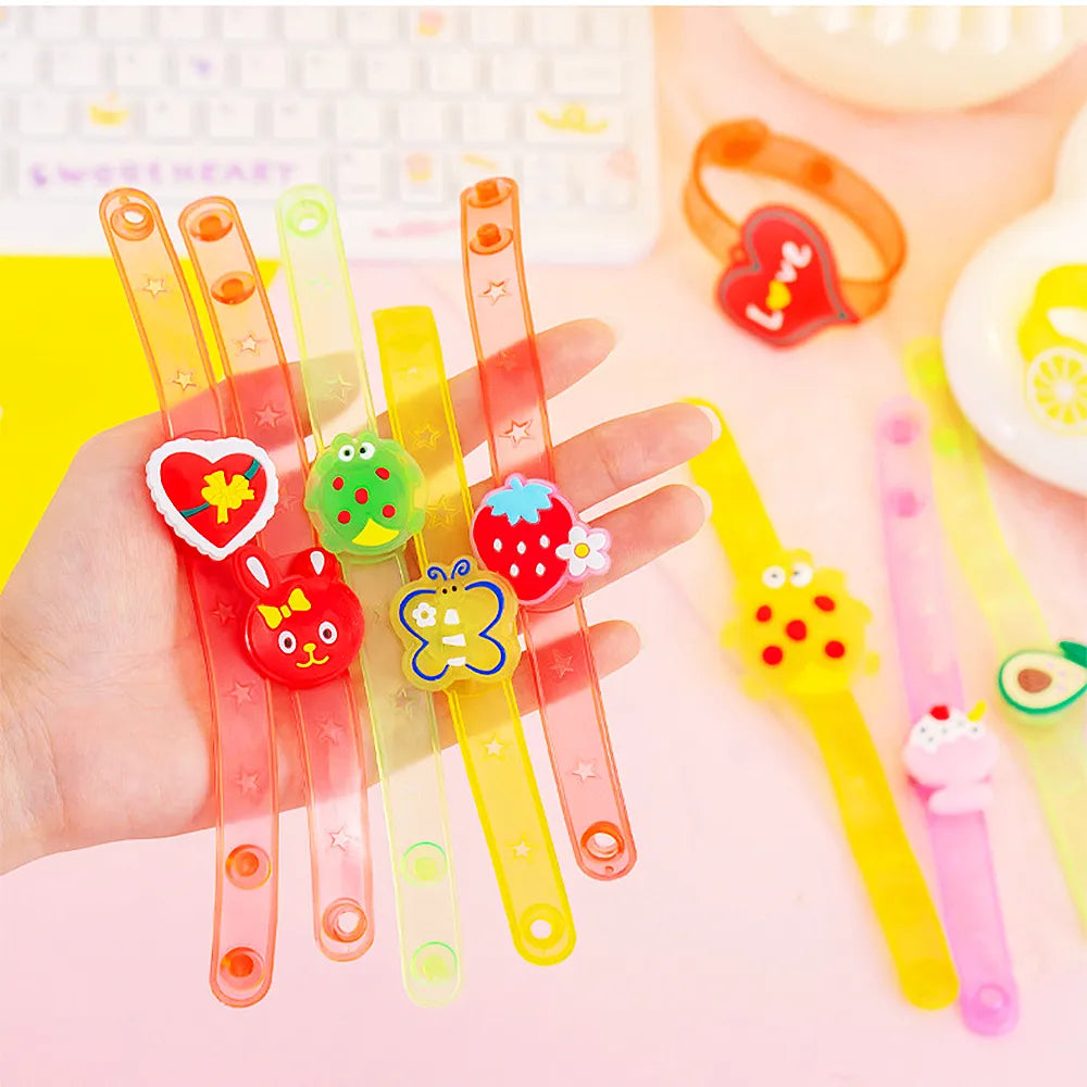 6PC LED Cartoon Light Up Watches - Fun Kids Birthday Party Favors & Wedding Guest Souvenirs