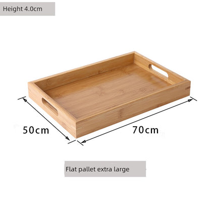 Rectangular Bamboo Tray – Household, Restaurant & Hotel Satchel Serving Tray