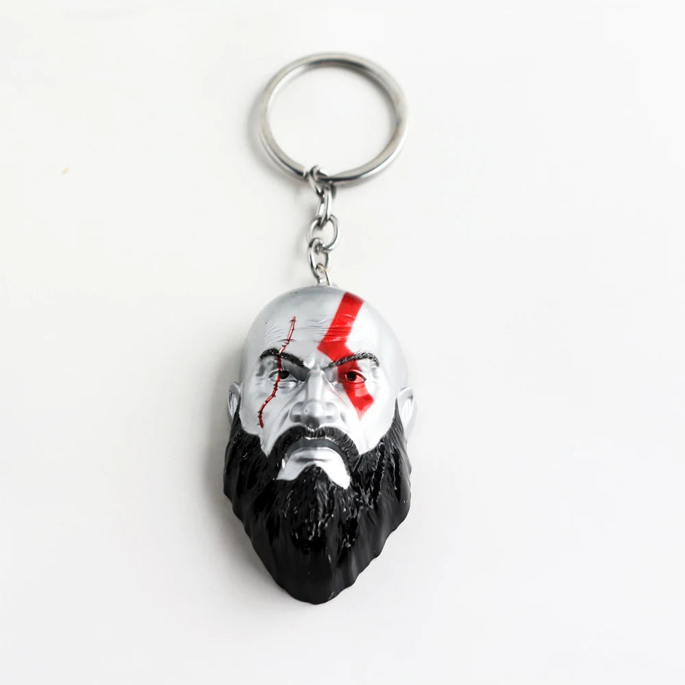 God of War 4 Kratos Sword Keychain – Pendant Keyring Jewelry for Men & Women, Car Key Accessory