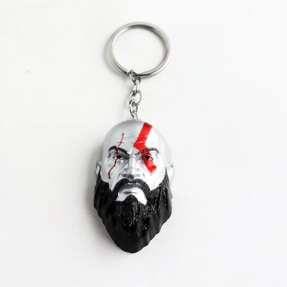 God of War 4 Kratos Sword Keychain – Pendant Keyring Jewelry for Men & Women, Car Key Accessory