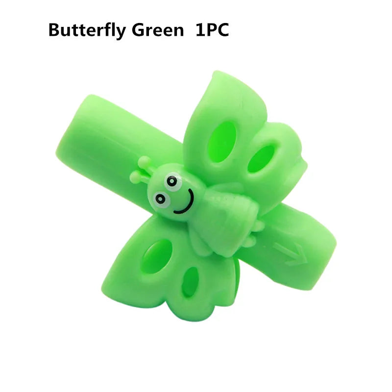 Children’s Silicone Pencil Grip - Writing Posture Corrector and Handwriting Aid for Students, 1 or 3 Pieces