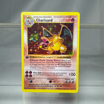 1996 Pokémon 1st Edition Base Set Flash Cards – Shining Charizard, Lugia, Wigglytuff Collection, PTCG Proxy Cards