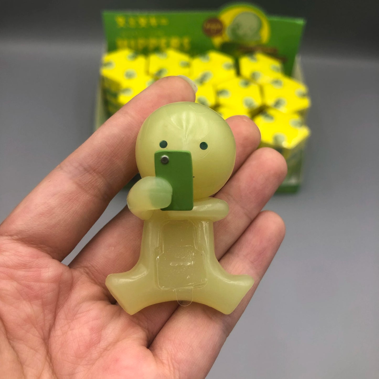 Smiski Hippers Luminous Elf Blind Box – Cute Mini Night Light Doll, Cartoon Figure Christmas Gift