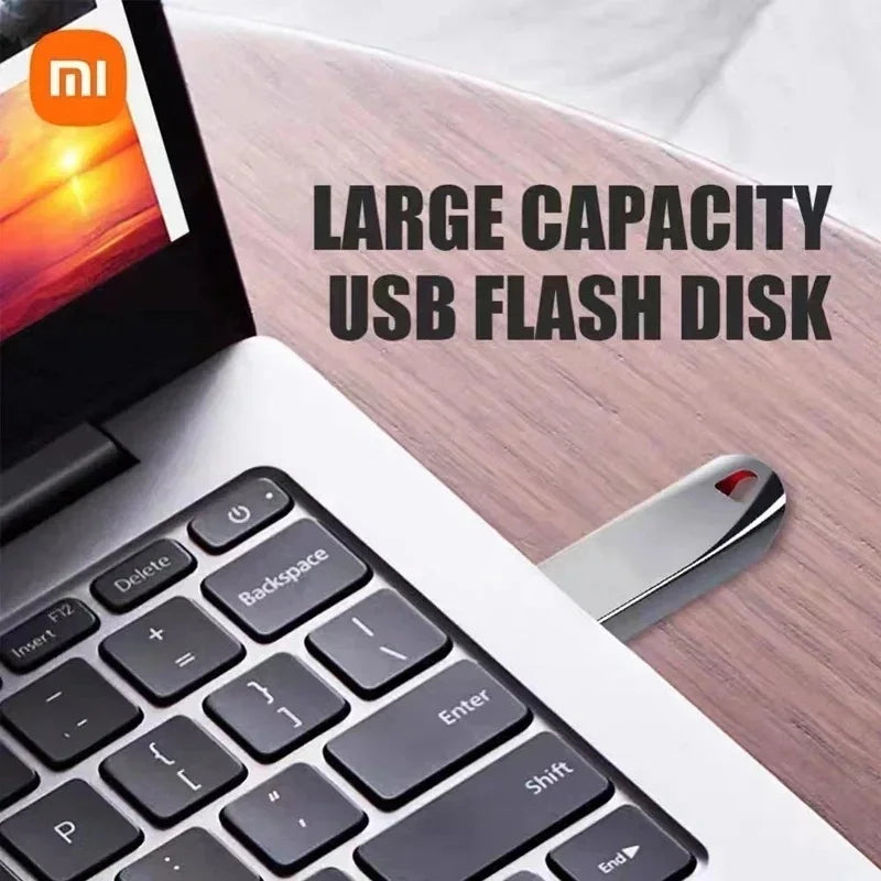 Xiaomi 2TB USB 3.0 Metal Flash Drive - High-Speed Pendrive, Available in 1TB, 512GB, 256GB, Waterproof USB Storage