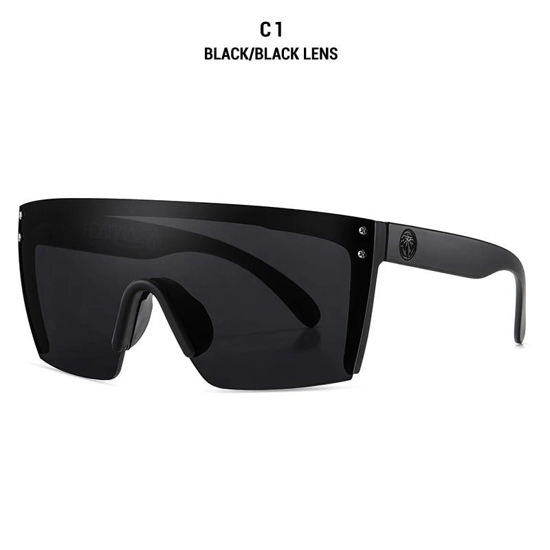 NEW Luxury Brand Mirrored Polarized Sunglasses — Men’s Sport Goggles with UV400 Protection & Case