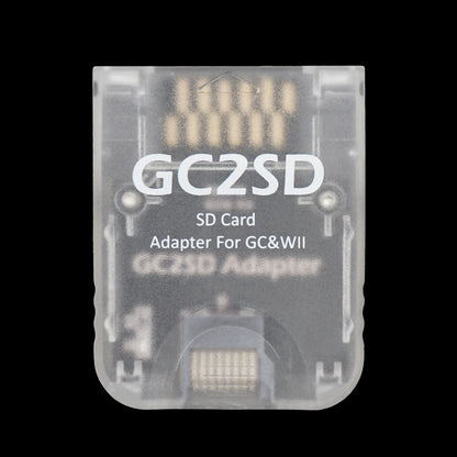 GC2SD Card Adapter – Micro SD to SD Memory Card Adapter for Nintendo GameCube & Wii Console, SD2SP2 Swiss Compatible
