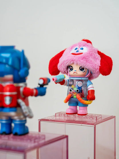 Popmart Mega Space Molly 100% Anniversary Series — 4th Gen Blind Box Collectible Action Figure Toy, Mystery Gift Model