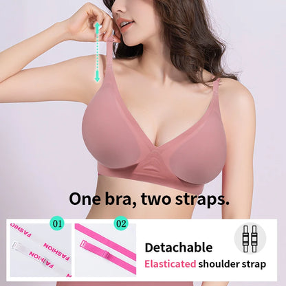 LERVANLA Silicone Fake Chest Pads – Small to Super Large Female Breast Enhancer for Underwear & Display