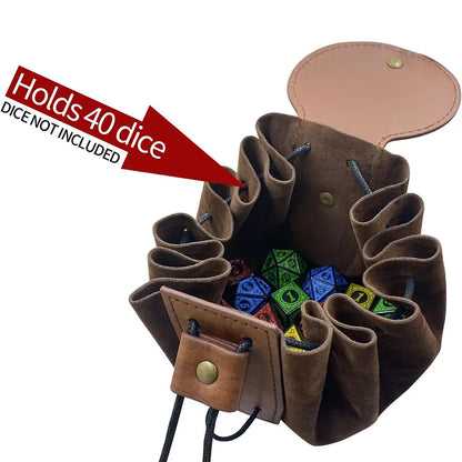 Steampunk PU Leather Fanny Pack for Men – Medieval Cosplay Waist Bag, Coin Purse, Hip Belt Bag