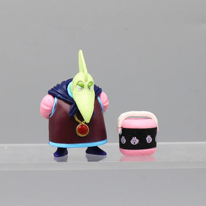 9.5cm Anime Dragon Ball Piccolo Daimao Figure | PVC Action Toy with Cymbal Tambourine Drum, Piano King Piccolo Model Gift